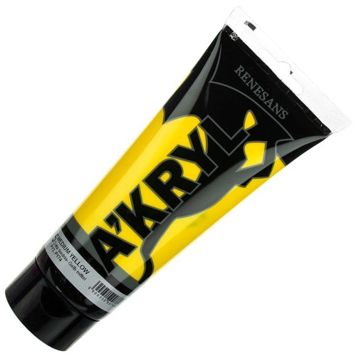 Farba akrylowa Renesans 200ml - 05 żółć średnia #1