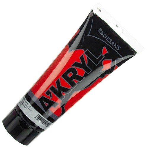 Farba akrylowa Renesans 200ml - 09 czerwień błyszcząca #1