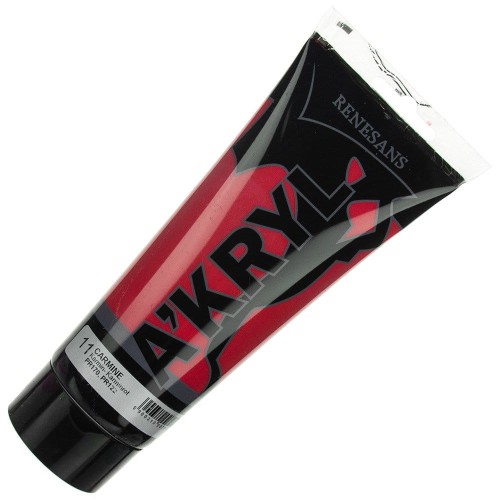 Farba akrylowa Renesans 200ml - 11 karmin (głęboka czerwień) #1