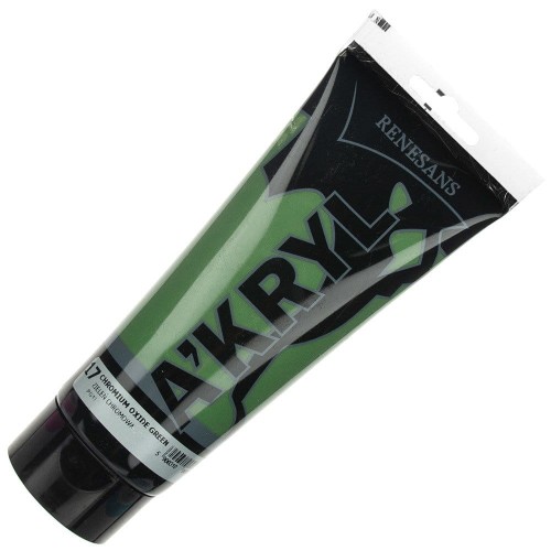 Farba akrylowa Renesans 200ml - 17 zieleń chromowana #1