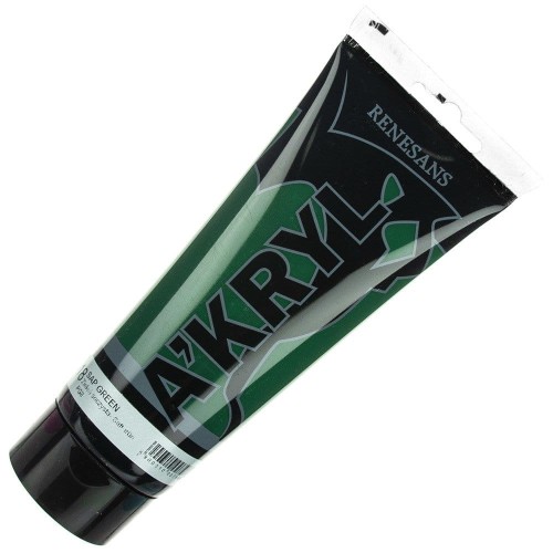 Farba akrylowa Renesans 200ml - 18 zieleń soczysta #1