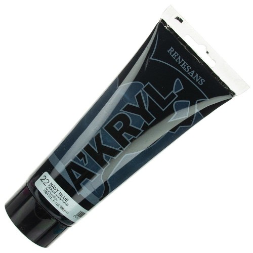 Farba akrylowa Renesans 200ml - 22 granat marynarski #1