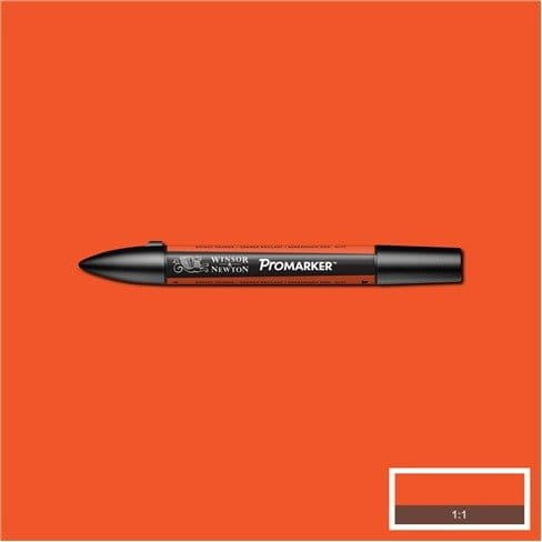 Promarker Winsor&Newton BRIGHT ORANGE 67 helles Orange #3