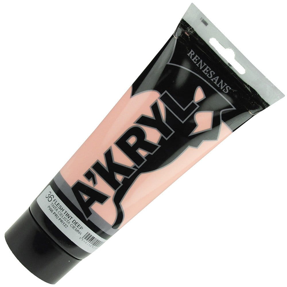 Farba akrylowa Renesans 200ml - 36 tinta cielista ciemna #1