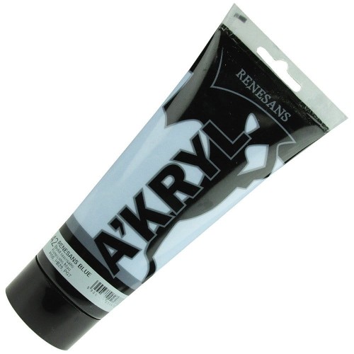 Farba akrylowa Renesans 200ml - 42 błękit renesans #1
