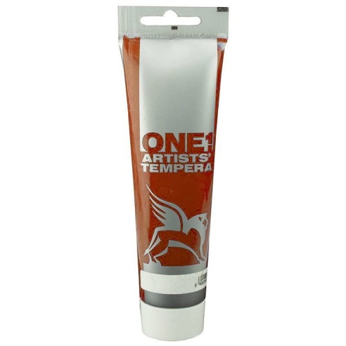 Farba tempera Renesans 100ml, 19 Siena palona #1