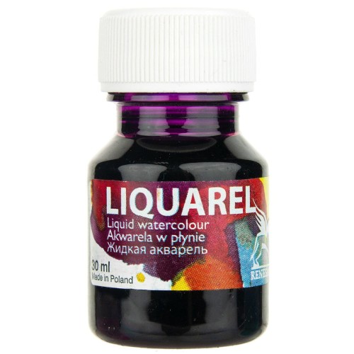 Farba akwarelowa Liquarel 30ml Renesans - 129 fiolet #1