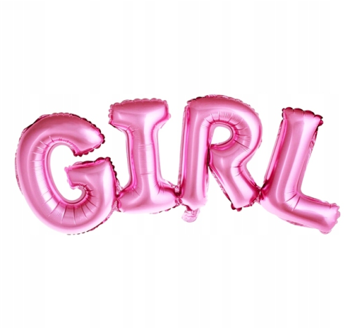 Balon foliowy GIRL 74 x 33cm #1