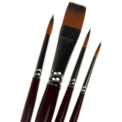 Zestaw pędzli nylonowych Phoenix - 4 sztuki #2