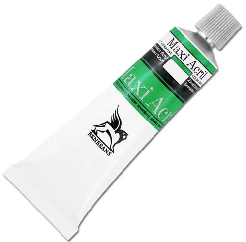 Farba akrylowa Renesans Maxi Acril 60ml - 27 Zieleń P.Veronese #1