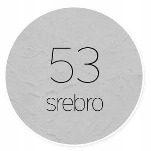 Farba metaliczna Renesans Maxi Acril 60ml - 53 srebro #2