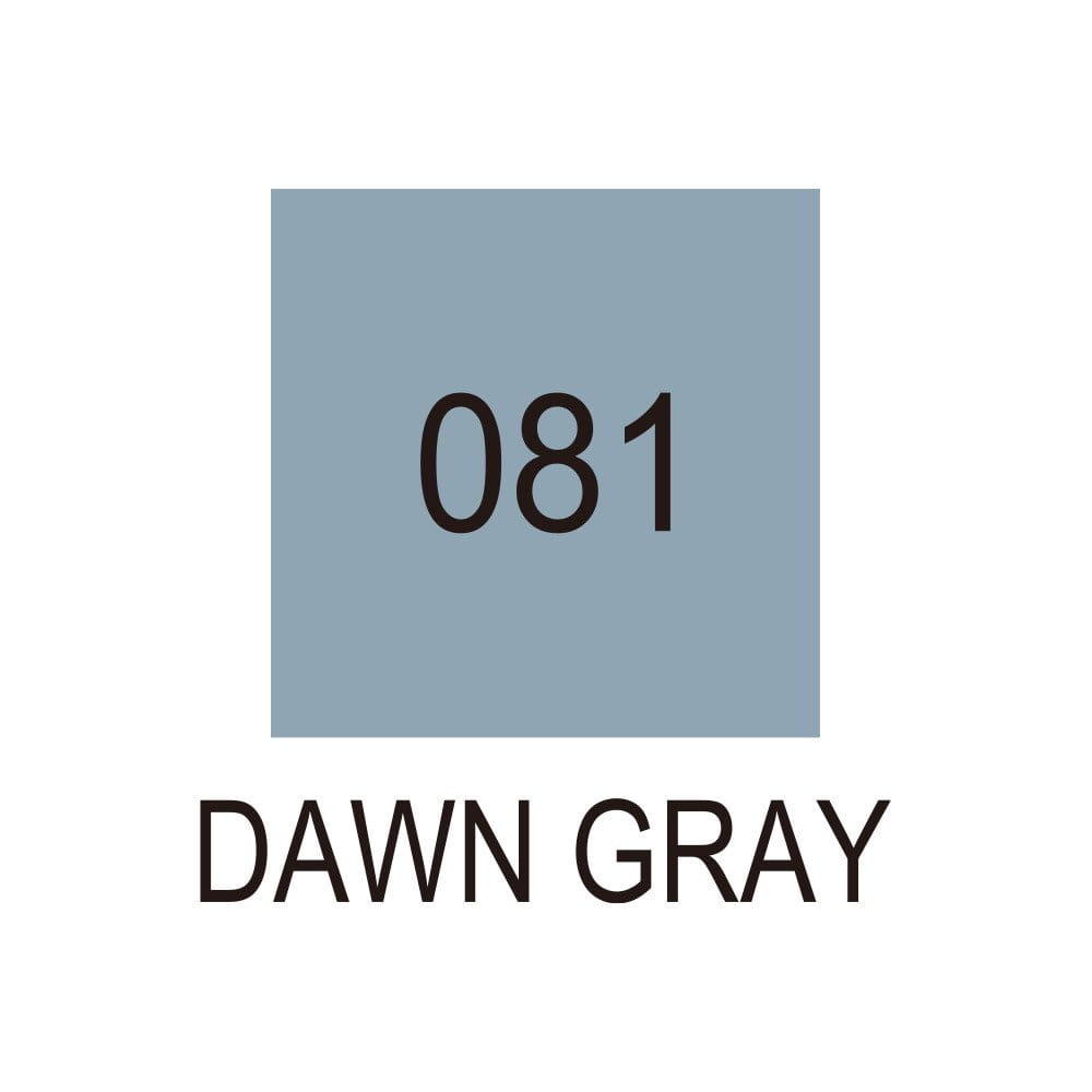 Marker Art & Graphic Twin - Dawn Grey - szary - Kuretake #3