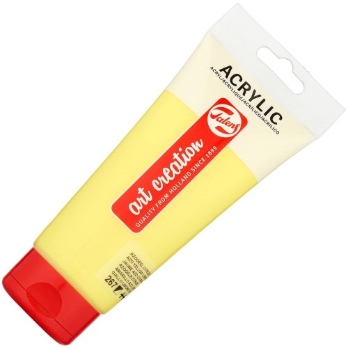 Farba akrylowa ArtCreation 200ml - 267 Azo Yellow Lemon - żółta #1