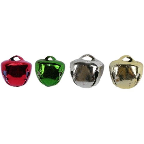 Dzwoneczki metalowe ozdobne 15mm 24szt #2