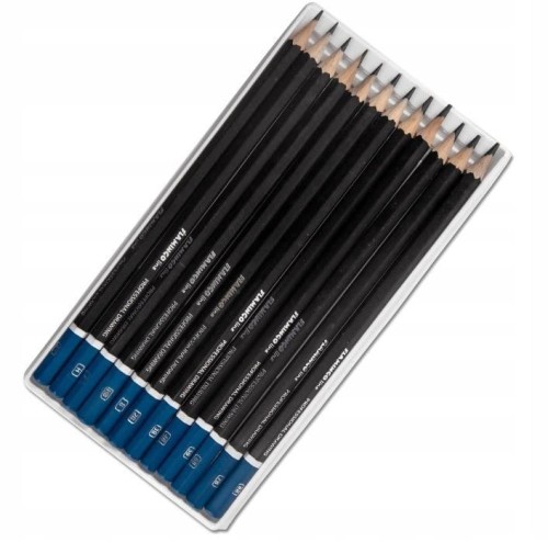 Zestaw ołówków o gradacjach 2H-8B - 12szt #2