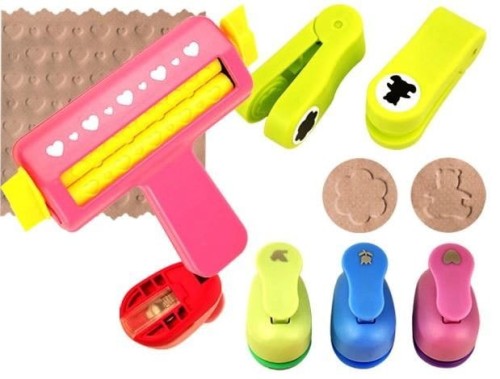 Zestaw kreatywny z karbownicą, dziurkaczami i wytłaczarkami #2