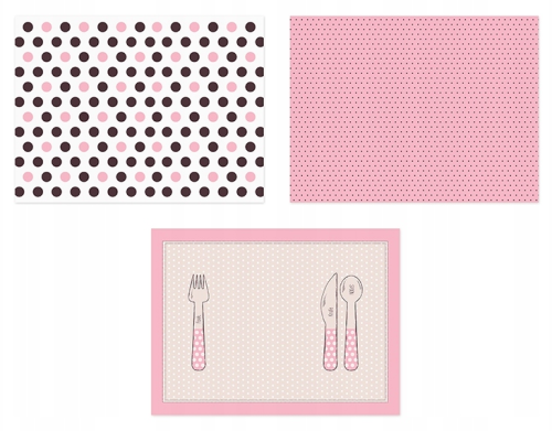 Podkładki papierowe na urodziny 40x30cm 6szt. #1