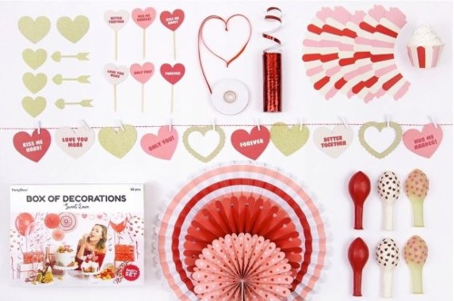 Zestaw dekoracji party - Sweet Love #1