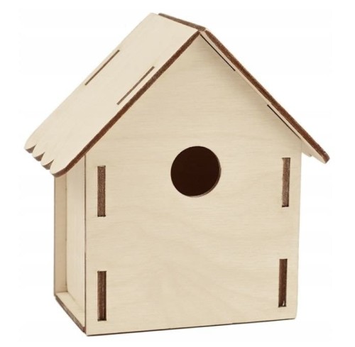 Budka dla ptaków drewniana duża 23cm Decor #1