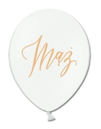 Balon z napisem Mąż 1szt #1