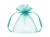 Woreczki z organzy 20szt 10cm - tiffany blue #1