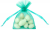 Woreczki z organzy 20szt 10cm - tiffany blue #2