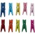 Spinacze, klamerki drewniane kolorowe 2,5 cm - 25szt #3