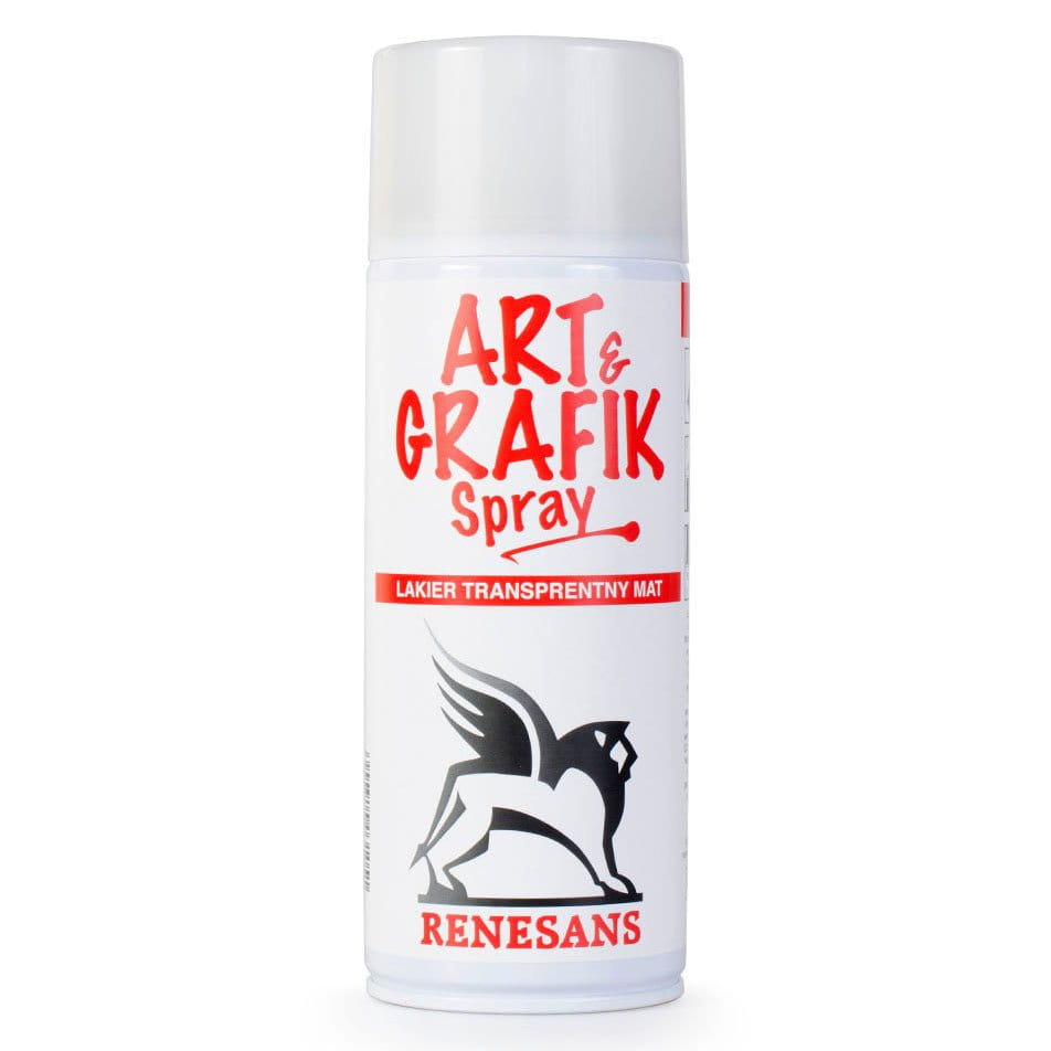 Werniks lakier do farb akrylowych w sprayu 400ml - mat #1