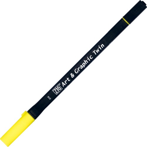 Marker Art & Graphic Twin - Lemon Yellow 010 żółty #1