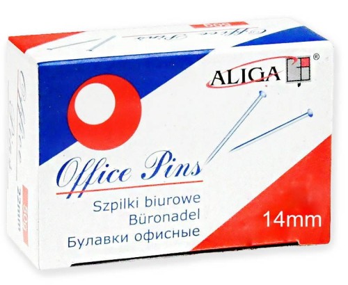 Szpilki krawieckie krótkie 14 mm 50 g  #1