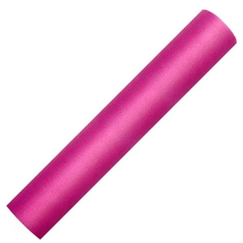 Tiul dekoracyjny na rolce 30cm 9m - 080 fuksja #1
