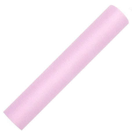 Tiul dekoracyjny na rolce 30cm 9m - 081J jasny róż #1