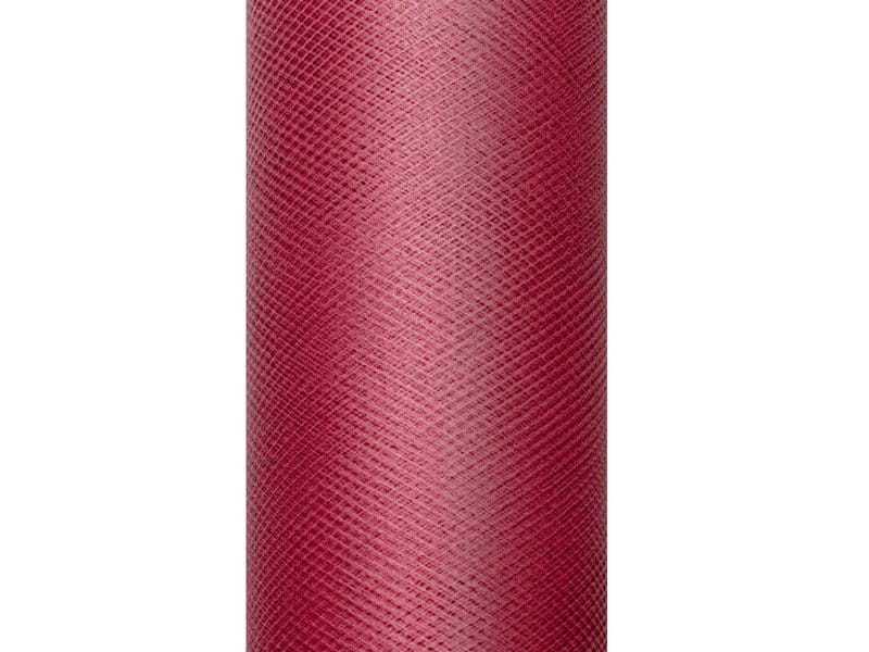 Tiul dekoracyjny na rolce 30cm 9m - 082 bordo #2