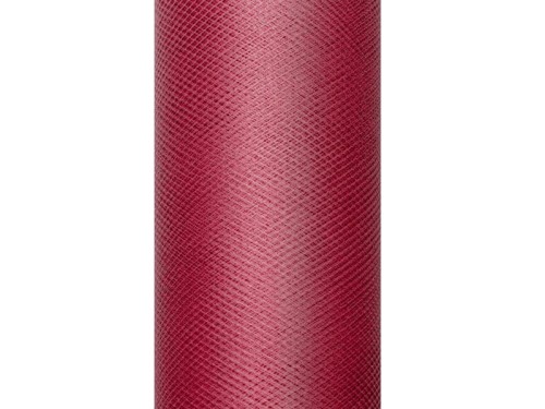 Tiul dekoracyjny na rolce 30cm 9m - 082 bordo #2