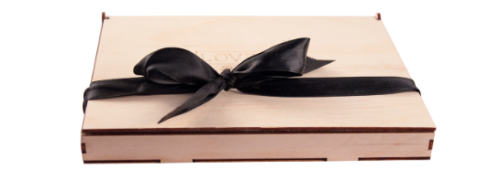 Pudełko drewniane z grawerem Loveart 21x16cm #1