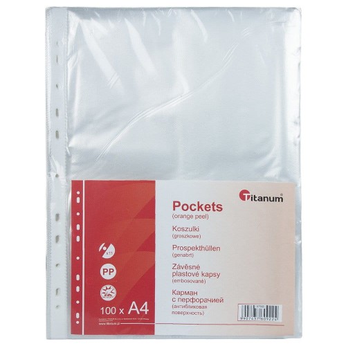 Koszulka groszkowa A4 40mic - 100szt #1