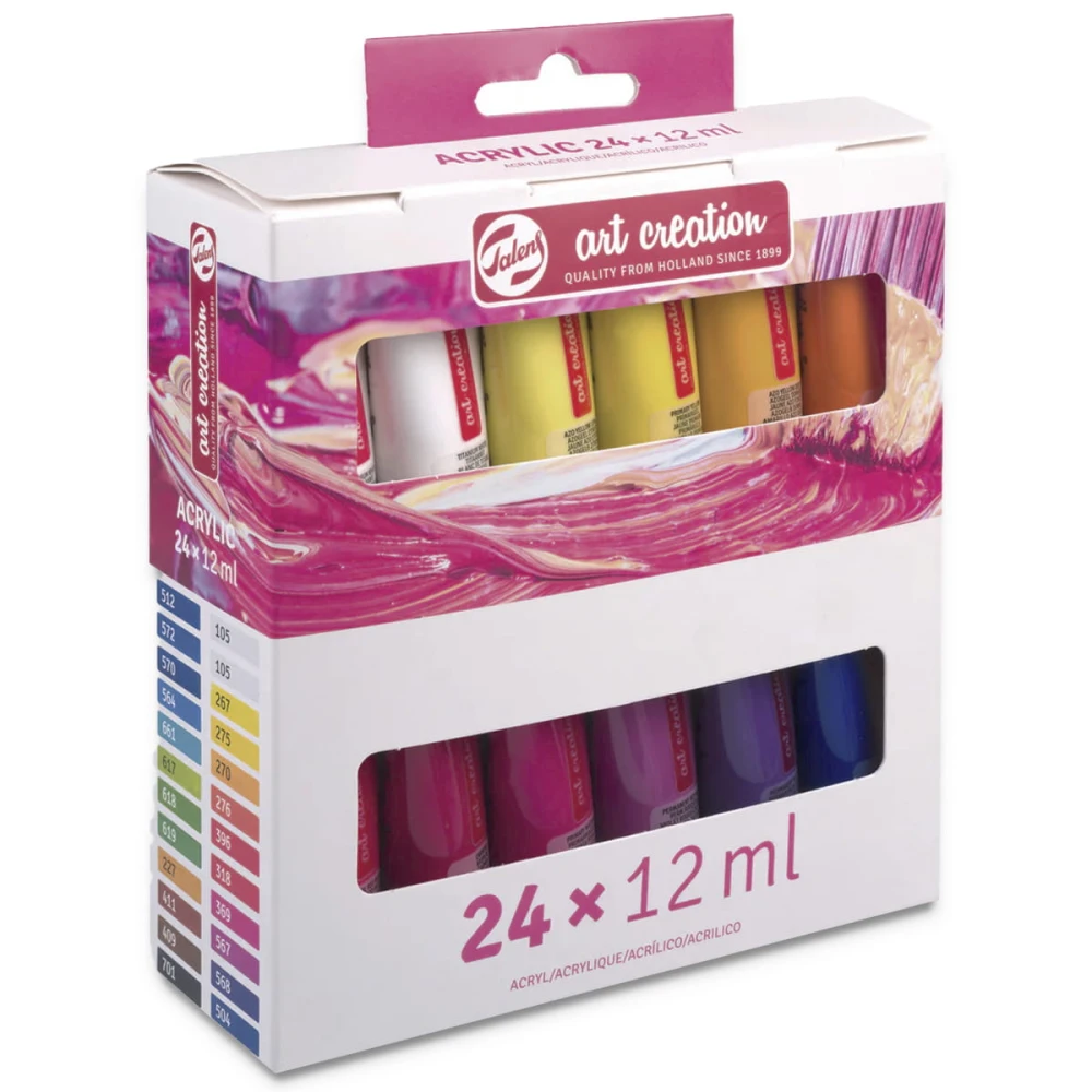 Zestaw farb akrylowych Talens ArtCreation 24x12ml #1