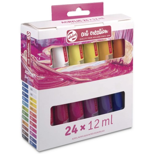 Zestaw farb akrylowych Talens ArtCreation 24x12ml #1