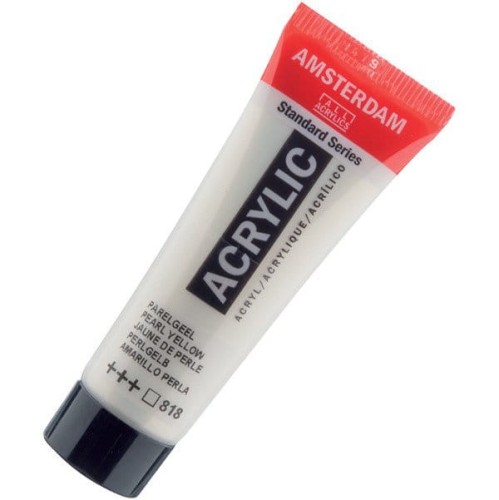 Farba akrylowa Talens Amsterdam 20 ml - 818 Pearl yellow #1