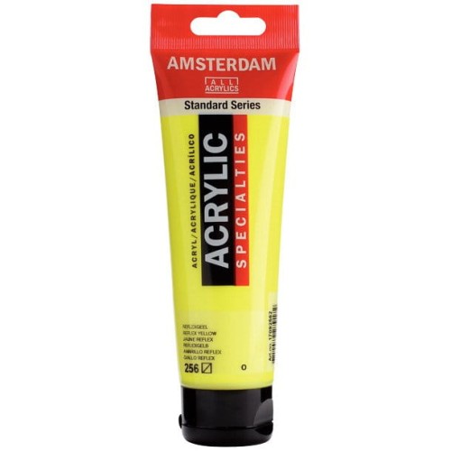 Farba akrylowa Talens Amsterdam 120ml - 256 Reflex yellow #1