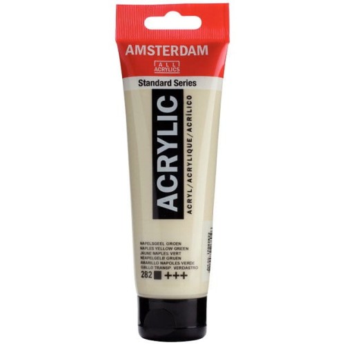Farba akrylowa Talens Amsterdam 120ml - 282 Naples yellow green #1