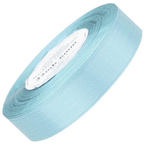 Wstążka satynowa błękit perłowy 25mm - 32mb #1