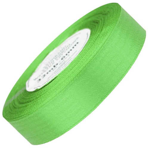 Wstążka satynowa zielona 25mm - 32mb #1