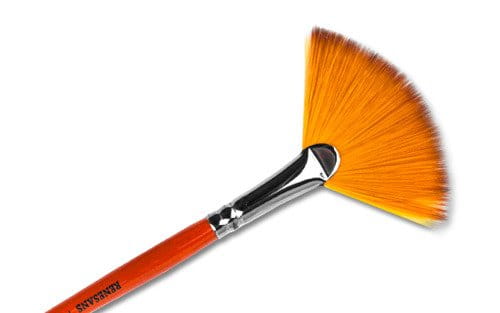 Pędzel nylonowy wachlarz Renesans - nr. 8 #1