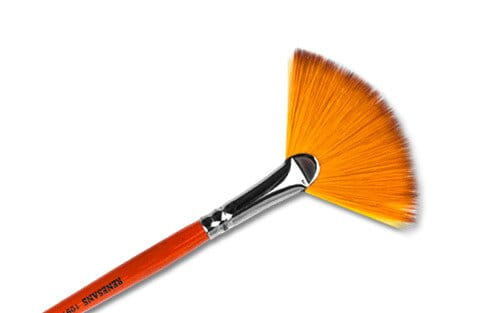 Pędzel nylonowy wachlarz Renesans - nr. 6 #1