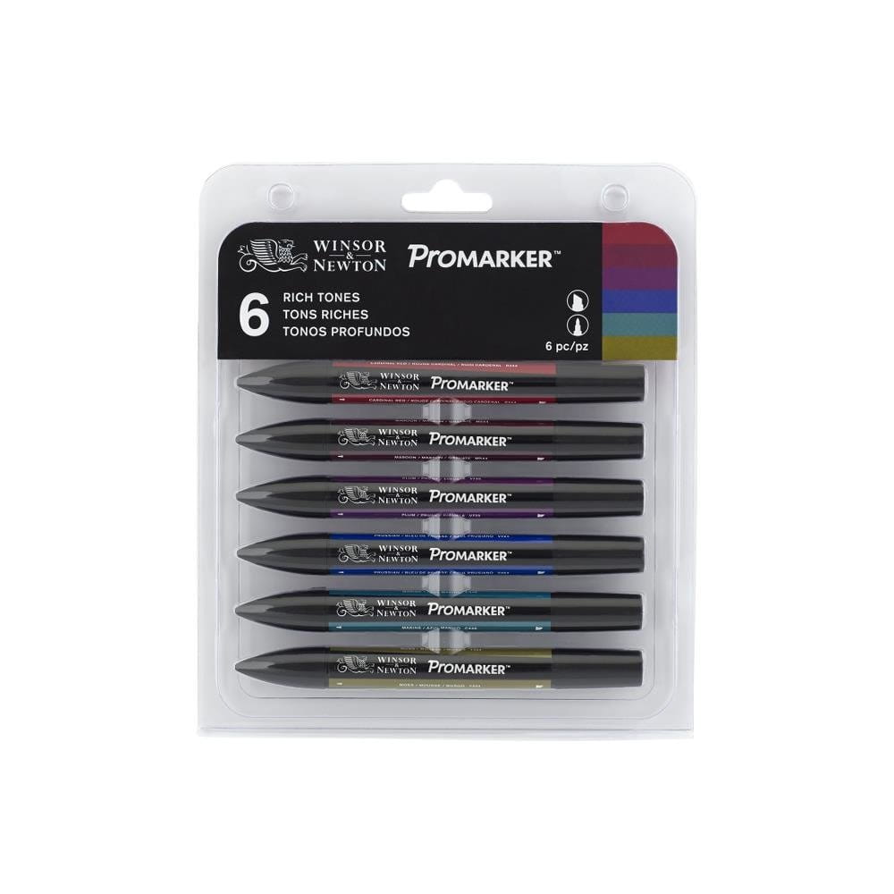 Zestaw promarkerów Winsor&Newton - Rich Tones #2