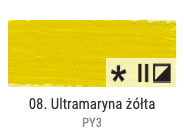 Farba olejna Renesans 60ml Olej For Art - 8 Żółty ultramaryna #2