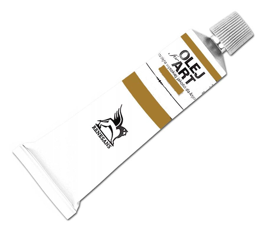 Farba olejna Renesans 60ml Olej For Art  - 14 Ochra złocista transparentna #1
