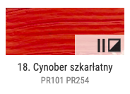 Farba olejna Renesans 60ml Olej For Art  - 18 Cynober naturalny #2