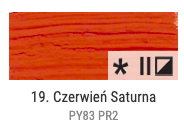Farba olejna Renesans 60ml Olej For Art - 19 Czerwień Saturna #2